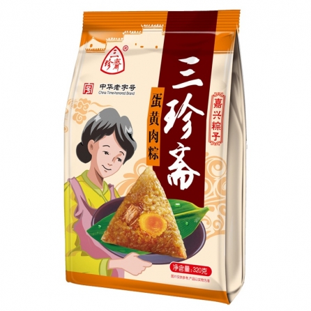 蛋黃肉粽320克